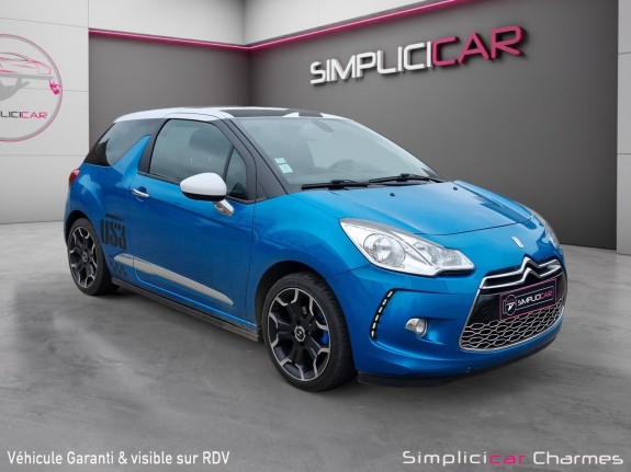 Citroen ds3 e-hdi 90 airdream graphic art garantie 12 mois occasion simplicicar charmes simplicicar simplicibike france