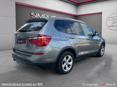 Bmw x3 f25 lci sdrive 18d 150ch business / open edition. occasion  simplicicar vaucresson nice - pfvauto simplicicar...