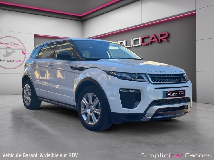 Land rover range rover evoque td4 150 bva se dynamic moteur neuf occasion cannes (06) simplicicar simplicibike france