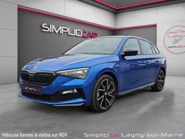 Skoda scala 1.5 tsi 150 ch dsg7 act monte-carlo - toit panoramique - entretien skoda occasion simplicicar lagny  simplicicar...