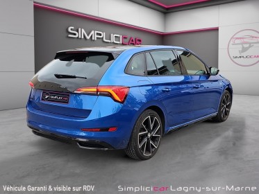 Skoda scala 1.5 tsi 150 ch dsg7 act monte-carlo - toit panoramique - entretien skoda occasion simplicicar lagny  simplicicar...