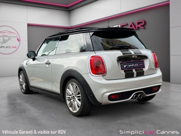 Mini cooper s 192 ch john cooper works version white silver - toit ouvrant occasion cannes (06) simplicicar simplicibike france