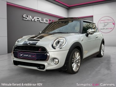 Mini cooper s 192 ch john cooper works version white silver - toit ouvrant occasion cannes (06) simplicicar simplicibike france