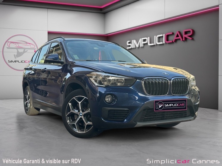 Bmw x1 f48 bva8 sport xdrive 20d 190 ch occasion cannes (06) simplicicar simplicibike france