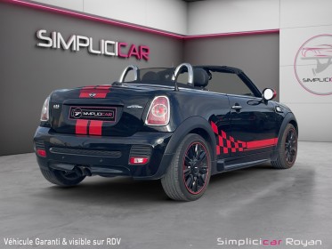 Mini cabriolet jcw  1.6 essence 211cv  jcw cabriolet garantie 1 an occasion simplicicar royan simplicicar simplicibike france