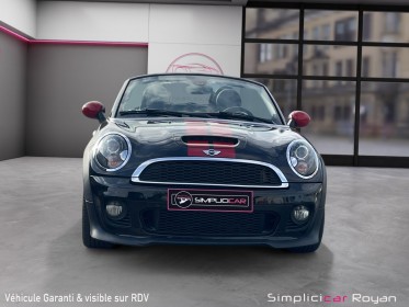 Mini cabriolet jcw  1.6 essence 211cv  jcw cabriolet garantie 1 an occasion simplicicar royan simplicicar simplicibike france