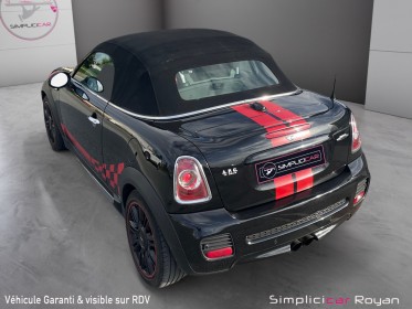 Mini cabriolet jcw  1.6 essence 211cv  jcw cabriolet garantie 1 an occasion simplicicar royan simplicicar simplicibike france