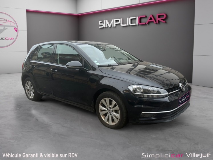 Volkswagen golf 2018 1.6 tdi 115 dsg7 confortline, garantie 12 mois, courroie de distrib ok occasion simplicicar villejuif ...