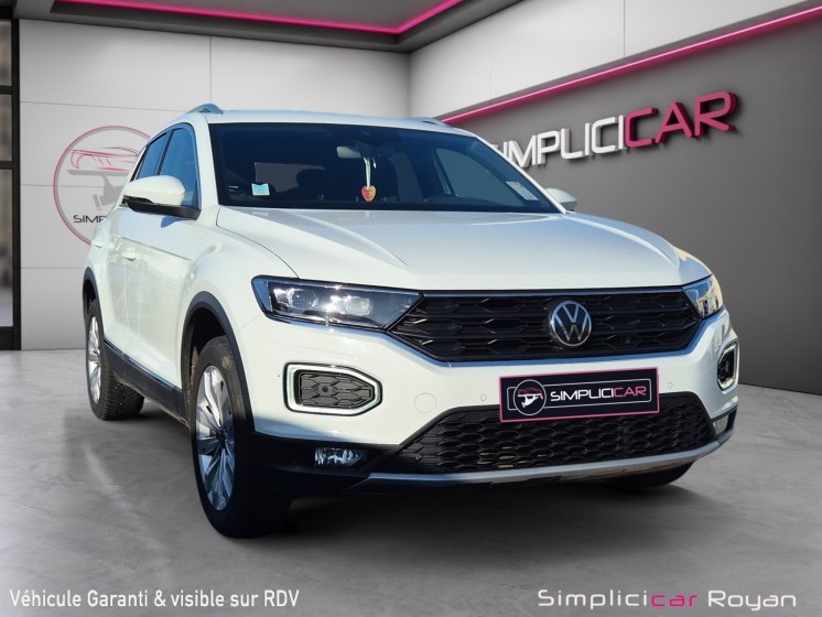 Volkswagen t-roc 1.5 tsi 150 evo start/stop dsg7 carat garantie 1 an occasion simplicicar royan simplicicar simplicibike france