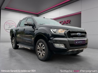 Ford ranger double cabine 3.2 tdci 200 4x4 bva6 wildtrak garantie 12 mois occasion simplicicar perpignan  simplicicar...