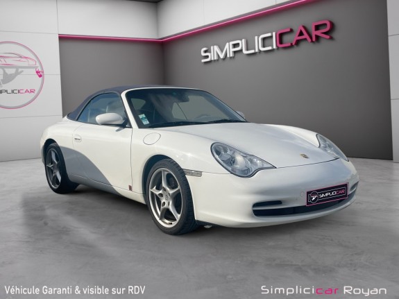 Porsche 911 carrera cabriolet 996 3.6i 320 ch bvm ims effectué révisé  garantie 1 an occasion simplicicar royan...