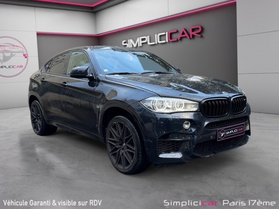 Bmw x6 m f86 575 ch a - garantie- toit ouvrant-bangolufsen -affichage tÊte haute -volant et siÈges av/ar... occasion paris...