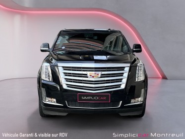 Cadillac escalade esv 6.2 v8 426 awd platinium  a garantie 12 mois full options entretiens complet. occasion montreuil (porte...