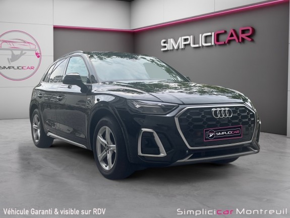 Audi q5 q5 35 tdi 163 s tronic 7 s line garantie 3 ans.. occasion montreuil (porte de vincennes)(75) simplicicar simplicibike...