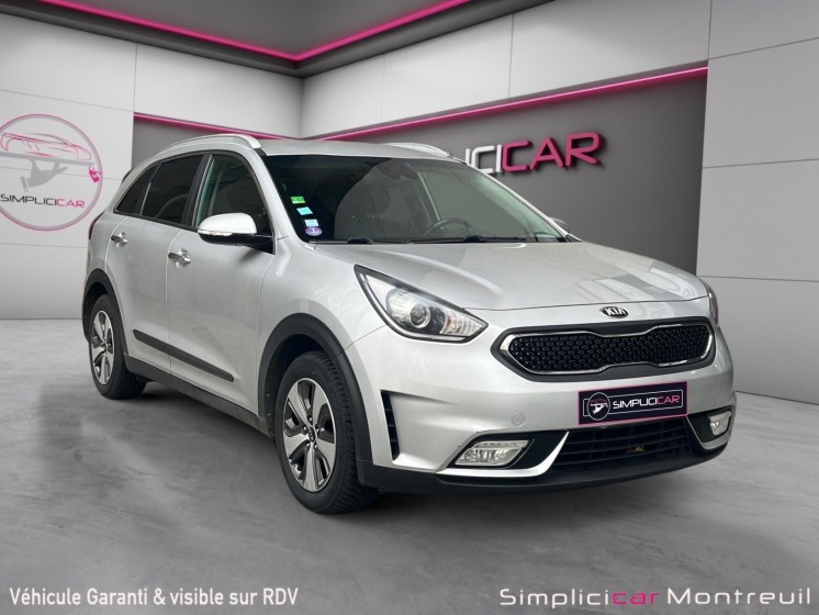 Kia niro 1.6 gdi hybride 141 ch dct6 active garantie 12 mois occasion montreuil (porte de vincennes)(75) simplicicar...