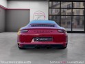 Porsche  911 type 991 phase 2 3.0 450 targa 4gts rouge carmin - pdls - pasm occasion simplicicar lyon ouest simplicicar...