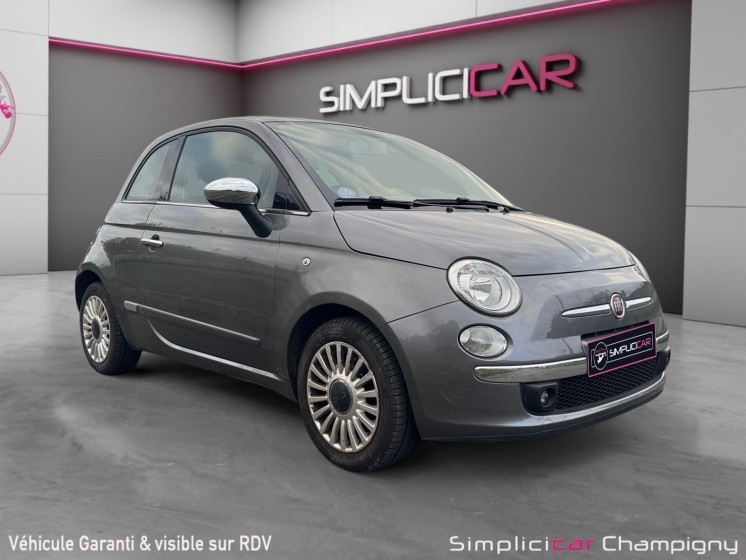 Fiat 500 1.2 8v 69 ch - toit panoramique - climatisation - boite automatique occasion champigny-sur-marne (94) simplicicar...