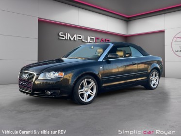 Audi a4 cabriolet 2.0 tdi 140 ch ambition luxe multitronic révisé  garantie 1 an occasion simplicicar royan simplicicar...