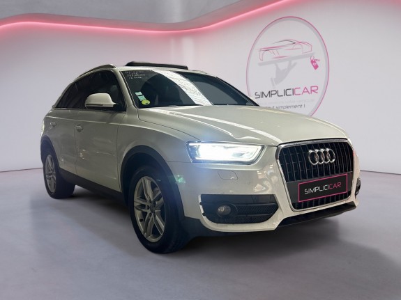 Audi q3 s line 2.0 tdi 140 ch toit ouvrant/ sieges chauffants occasion simplicicar orgeval  simplicicar simplicibike france