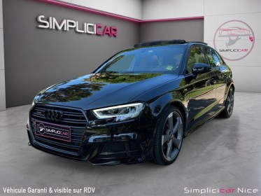 Audi a3 sportback 40 tfsi 190 s tronic 7 quattro s line plus occasion  simplicicar vaucresson nice - pfvauto simplicicar...