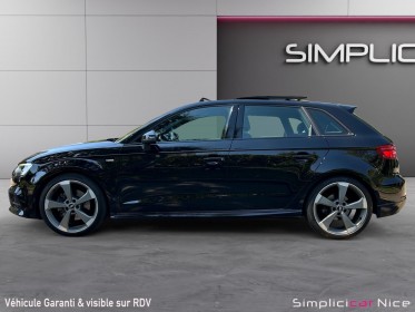 Audi a3 sportback 40 tfsi 190 s tronic 7 quattro s line plus occasion  simplicicar vaucresson nice - pfvauto simplicicar...