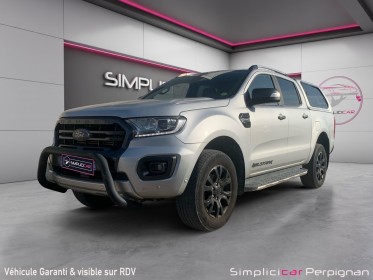 Ford ranger double cabine 2.0 213cv bv10 wildtrak / suivi complet ford / garantie 12 mois occasion simplicicar perpignan ...