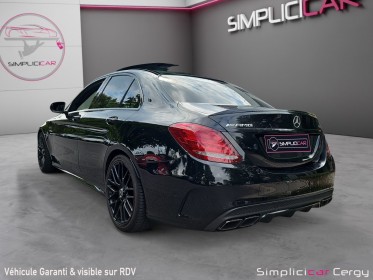 Mercedes classe c mercedes-amg  63 s 510 cv speedshift mct / suivi mercedes / frein céramique / occasion osny simplicicar...