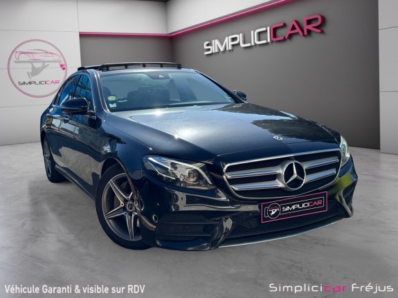 Mercedes classe e 220 d 9g-tronic amg line occasion simplicicar frejus  simplicicar simplicibike france