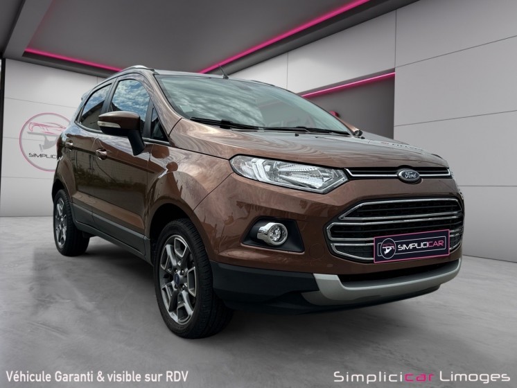 Ford ecosport 1.0 ecoboost 125 trend occasion simplicicar limoges  simplicicar simplicibike france