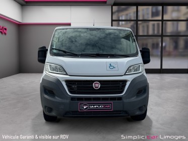 Fiat ducato cabine approfondie 3.5 m h2 2.3 mjt 150 pack professional amÉnagement tpmr occasion simplicicar limoges ...