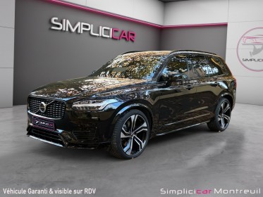 Volvo xc90 recharge t8 awd 30387 ch geartronic 8 7pl r-design occasion montreuil (porte de vincennes)(75) simplicicar...