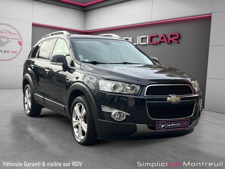 Chevrolet captiva 2.2 vcdi 184 awd ltz a garantie 12 mois boite auto neuve entretiens complet. occasion montreuil (porte de...