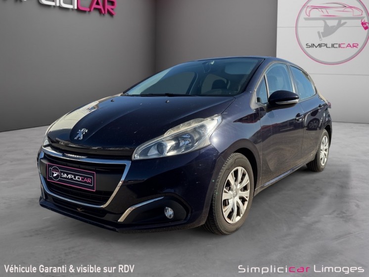 Peugeot 208 1.6 bluehdi 100ch ss bvm5 active occasion simplicicar limoges  simplicicar simplicibike france