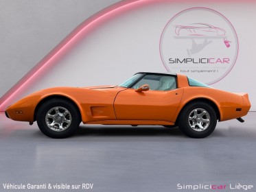 Chevrolet corvette  c3 v8 5.7l occasion parc simplicicar liege simplicicar simplicibike france