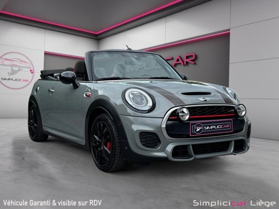 Mini cooper s cabriolet john cooper works occasion parc simplicicar liege simplicicar simplicibike france