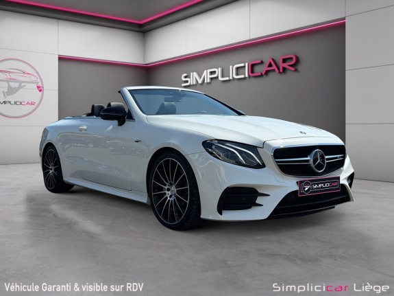 Mercedes e53 amg cabriolet occasion parc simplicicar liege simplicicar simplicibike france