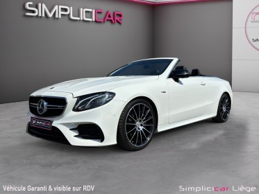 Mercedes e53 amg cabriolet occasion parc simplicicar liege simplicicar simplicibike france