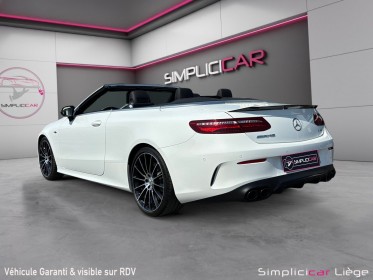 Mercedes e53 amg cabriolet occasion parc simplicicar liege simplicicar simplicibike france