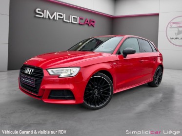 Audi a3 sportback s-line occasion parc simplicicar liege simplicicar simplicibike france