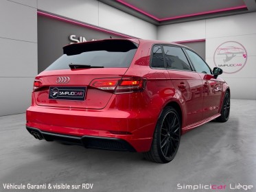 Audi a3 sportback s-line occasion parc simplicicar liege simplicicar simplicibike france