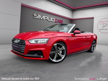 Audi a5 cabriolet s-line occasion parc simplicicar liege simplicicar simplicibike france