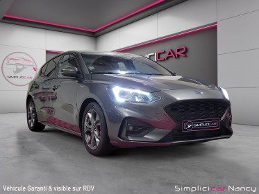 Ford focus 1.0 flexifuel 125 mhev st line x - garantie ford occasion simplicicar nancy simplicicar simplicibike france