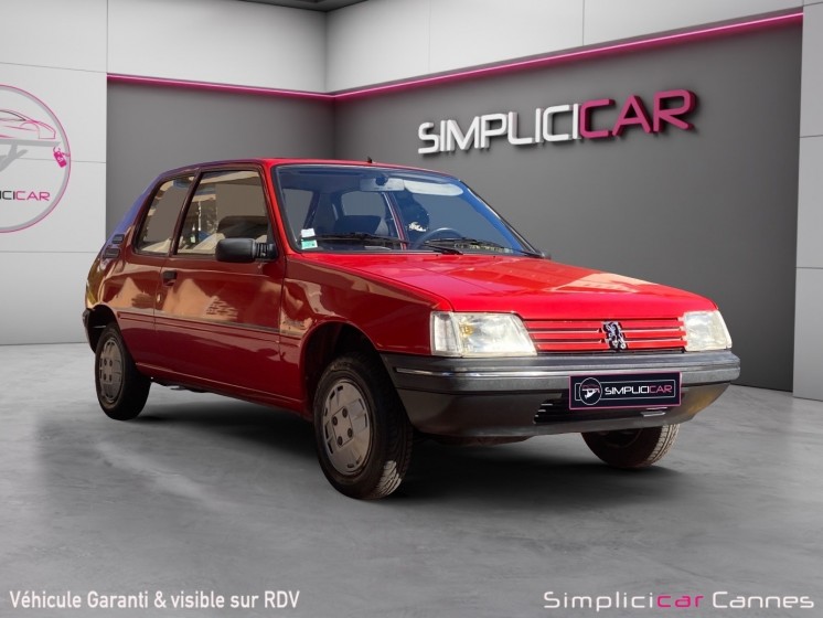 Peugeot 205 1.0 junior occasion cannes (06) simplicicar simplicibike france