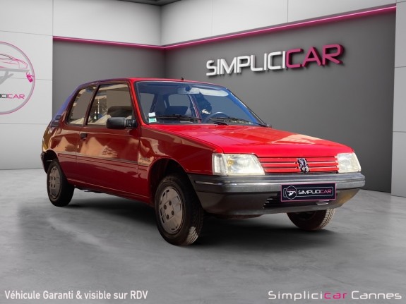 Peugeot 205 1.0 junior occasion cannes (06) simplicicar simplicibike france