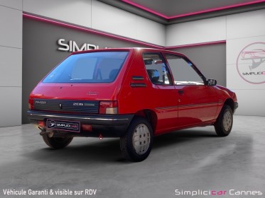 Peugeot 205 1.0 junior occasion cannes (06) simplicicar simplicibike france