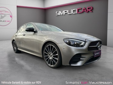 Mercedes classe e 220 d 9g-tronic amg line occasion simplicicar vaucresson simplicicar simplicibike france