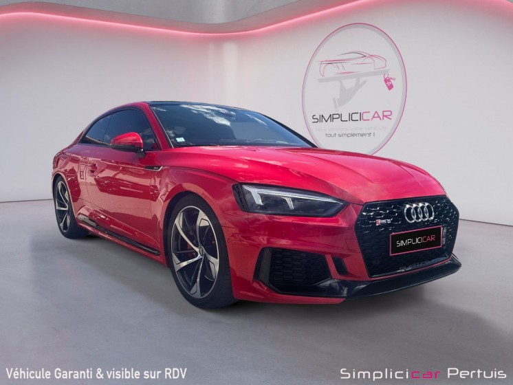 Audi rs5 coupe v6 2.9 tfsi 450 tiptronic 8 quattro coupé occasion simplicicar pertuis  simplicicar simplicibike france