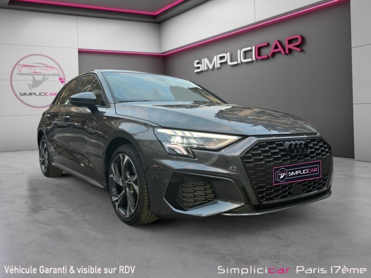 Audi a3 sportback  35 tfsi 150 ch s-line garantie 12 mois occasion paris 17ème (75)(porte maillot) simplicicar simplicibike...