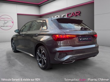 Audi a3 sportback  35 tfsi 150 ch s-line garantie 12 mois occasion paris 17ème (75)(porte maillot) simplicicar simplicibike...