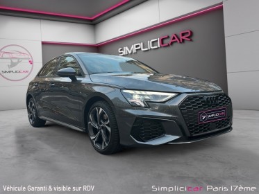 Audi a3 sportback  35 tfsi 150 ch s-line garantie 12 mois occasion paris 17ème (75)(porte maillot) simplicicar simplicibike...